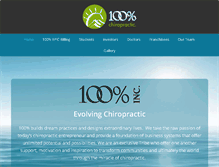 Tablet Screenshot of 100percentdoc.com